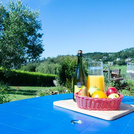 Goul Ar Roz I Terrasse Sud & Vue Mer Telgruc-sur-Mer エクステリア 写真