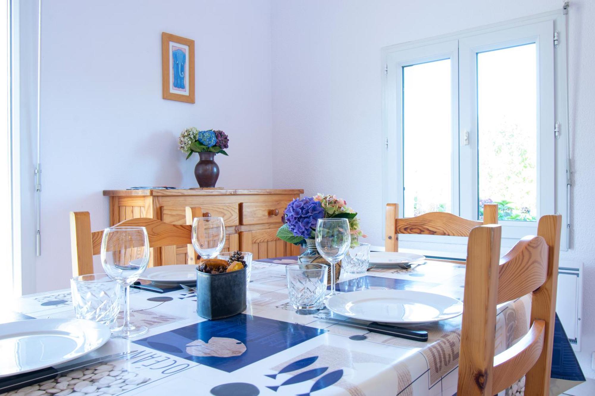 Goul Ar Roz I Terrasse Sud & Vue Mer Telgruc-sur-Mer エクステリア 写真